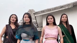Beautiful girls dancing