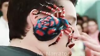 Boy has been bitten by a genetically mutated spider