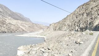 Beautiful astor valley. Beautiful mountains. Beautiful river