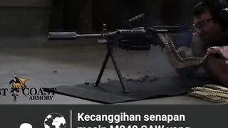 machine gun M249 SAW