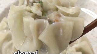 Siomai with shrimp