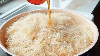 Ramadan mubarak making sweets