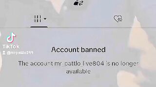 Mr Patlo ban  account ????