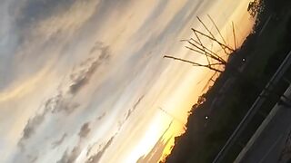 Music and beautiful Sky