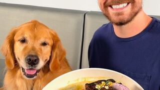 She licked the plate clean.