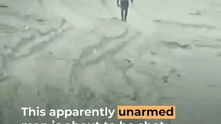 Unarmed Palestinians killed in Gaza.