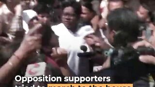 India’s opposition supporters protest arrest of key leader _ Al Jazeera Newsfeed.