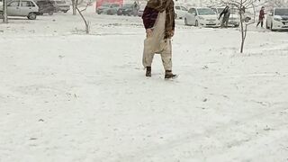 Snow fall ❤ ll Bueatiful weather ll long drive