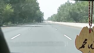Travelling M4 motorway