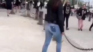 The girl has become very deaf in front of people