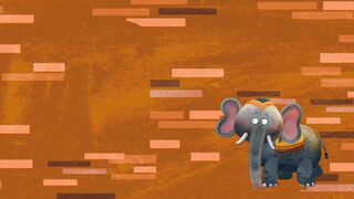 Tiger elephant cartoon video