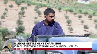 Illegal settlement expansion_ Israel seizes Palestinian land in Jordan valley.