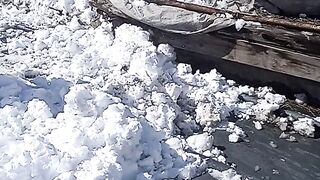 Snow cover the nature of Astore Gilgit baltistan