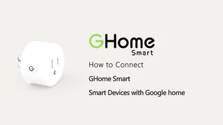 GHome Smart Mini Smart Plug, WiFi Outlet Socket Works with Alexa