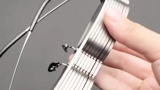 Pure titanium magnetic clip on glasess