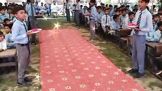 A day of schools in village