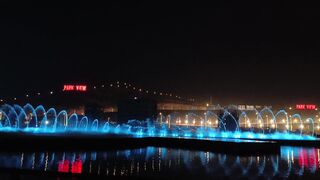 Dancing fountain, Downtown Islamabad, lackView,