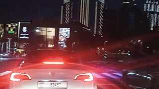 Going back to home|night view in Dubai