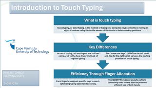 touch typing and earning money