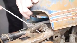 Restoration 50 Years Old HONDA Fuel Tank