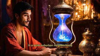 The story of the jinn trapped in the lamp