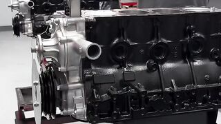 Montage de moteur diesel