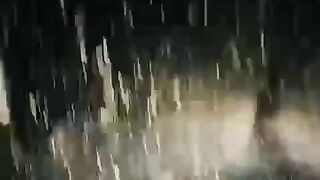 Night raining
