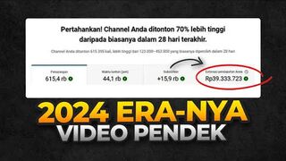 MAKE MONEY ONLINE : NYESEL BARU PRAKTEK SEKARANG, Tembus 30 Juta/Bulan Dari Video Pendek - Cara Dapat Uang Dari Internet.