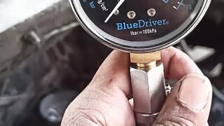 Engine compressor check