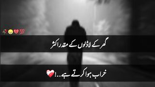 Urdu poetry status