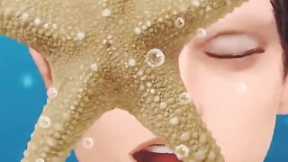 Asmr face surgery animation video