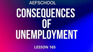 Consequences of Unemployment