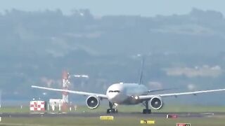 Airplane take off