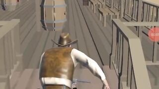 Wild west game play reaction