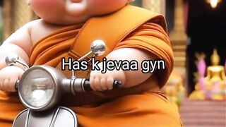 Little so so cute monk