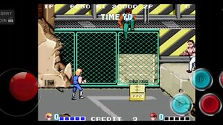 Double dragon game cartoon video