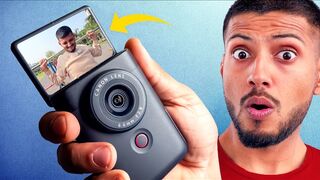 I Tried Chotu Vlogging Camera-Canon  Power Shot V10