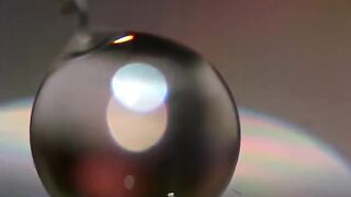 How small does a droplet of water get