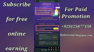 Earn 25$ daily from binance without investments