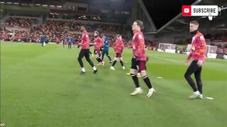 Manchester united vs Brentford 1-1