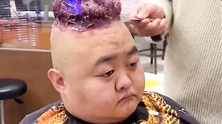 New hair cutting style