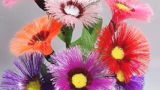 How to make a flower craft design