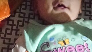 একটা কিউট বাবুর খুব সুন্দর ২ টি দাঁত উঠলো(A cute baby has 2 very beautiful teeth)