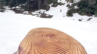 How to survive in snowy mountains and unique way of cooking.