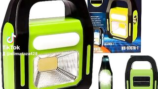 Solar charging light