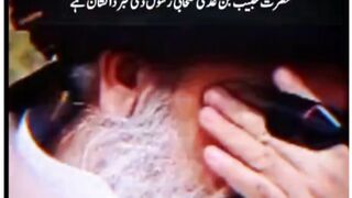 Khadim Hussain Rizvi beautiful statement