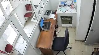 Robbery attempt in a financial bureau