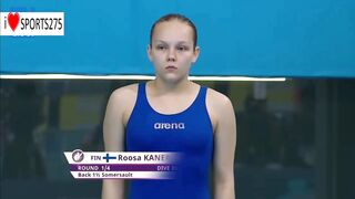 Women's Diving - Roosa Kanerva (Finland) - 1m Springboard - Olympics2015