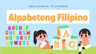 Learning for kids ABC