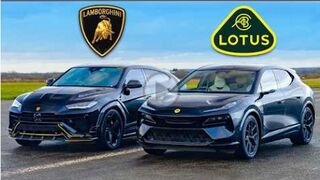 900hp Lotus Eletre R v Lambo Urus